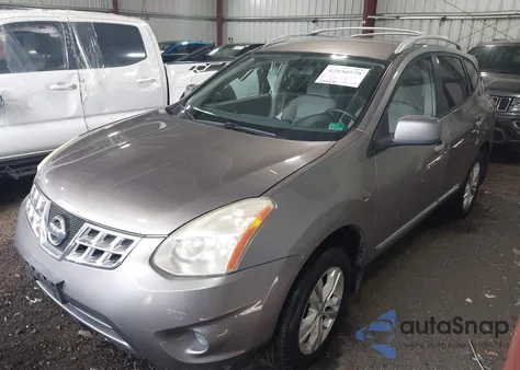 2013 Nissan Rogue Sv из США, поврежденный, VIN JN8AS5MT7DW025503